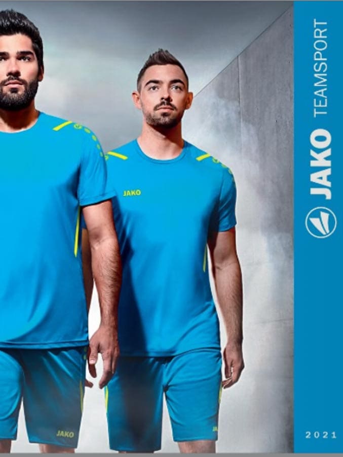 JAKO Teamsport Sportbekleidung in Blau für Mannschaften.